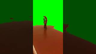 Chocolate Dinosaur Footage Green Screen