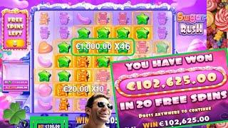 Mission 100K Réussie Sur Le Sugar Rush Avec Un Spin À 100