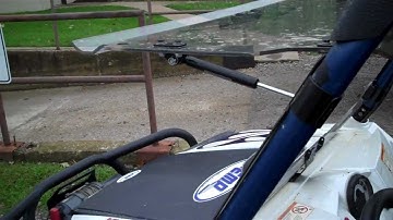 Polaris RZR Flip Up Windshield made by EMP