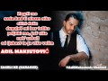 Adil Zagrli Me KARAOKE 