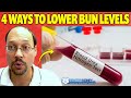 How to lower bun levels in blood naturally  4 ways to naturally lower your bun kidney disease