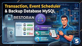 Database Administration Tutorial: Transactions, Event Scheduler & MySQL Database Backup