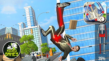 Falling Art Ragdoll Simulator - All Levels Gameplay Android,ios Walkthrough Game #2177