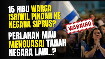 15rb warga Israel pindah ke negara siprus?