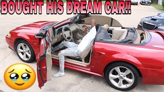 SURPRISED MY BROTHER WITH HIS DREAM CAR AT HIS LOWEST POINT OF HIS LIFE.. VERY VERY EMOTIONAL VIDEO!