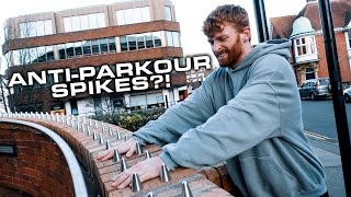 Anti-Parkour Spikes! Do They Work? 🇬🇧