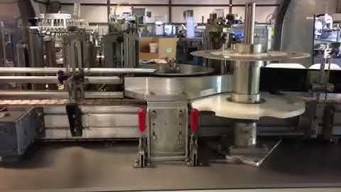 Trine Model 4500 Roll-Fed Labeler S/N 029M45360 Video 1