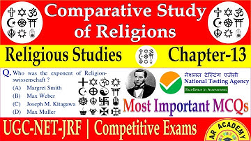 Religious Studies MCQs | Comparative Study of Religions | UGC NET JRF | World Religions | Chapter-13