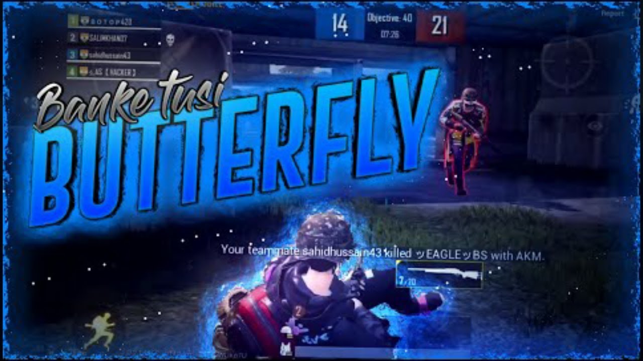 Pubg Best Edited Montage | Butterfly | Pubg best beat sync montage | CyberGod X