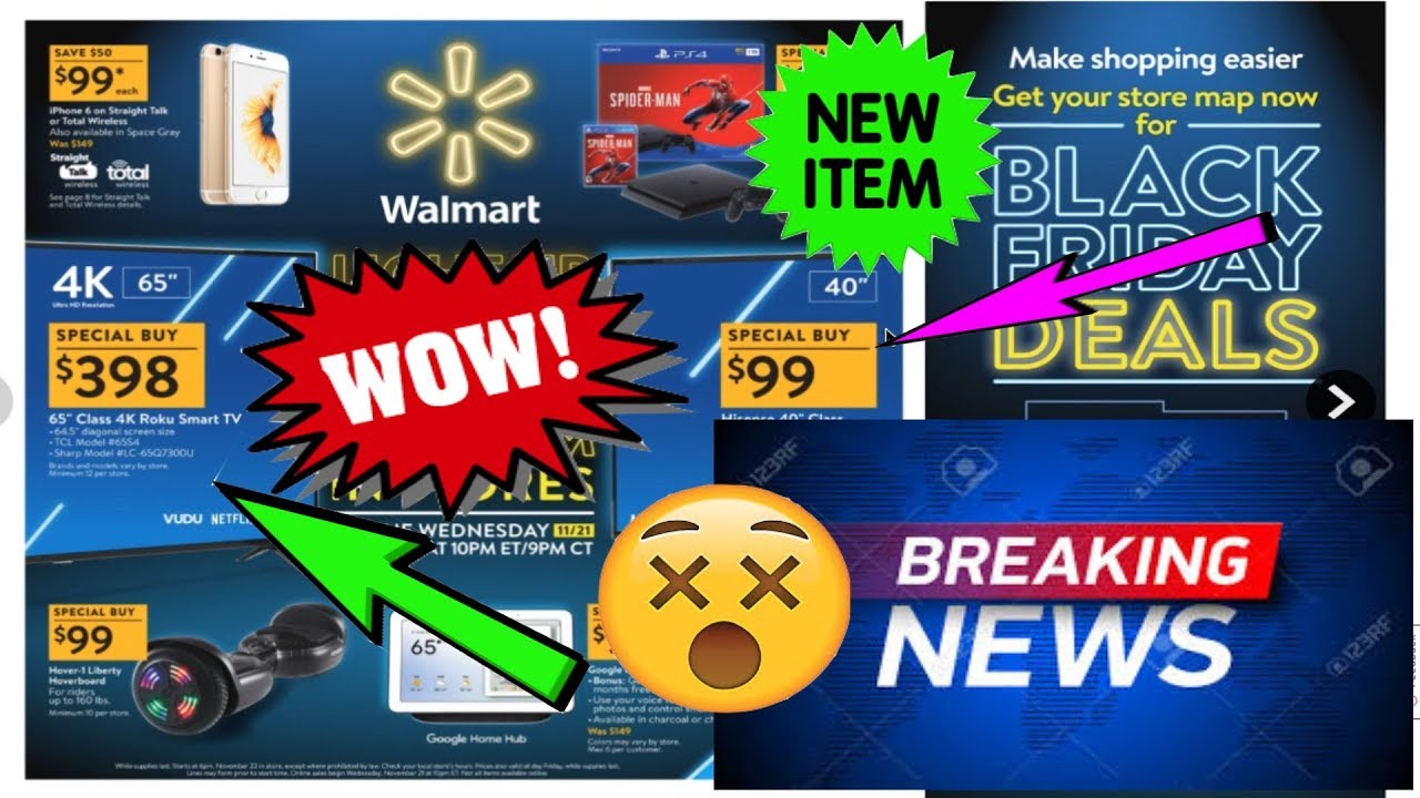 Walmart BLACK FRIDAY AD 2018!!! - YouTube