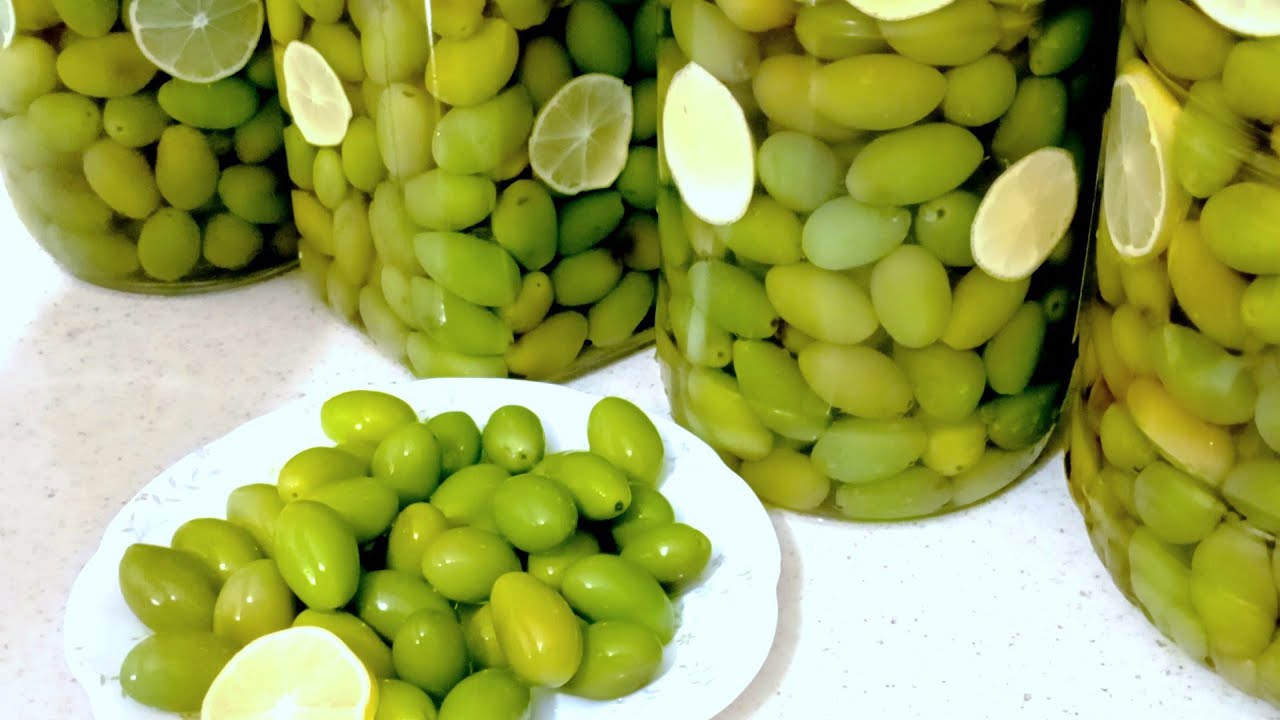 وصفي  زيتون مكلس الطريقه على اصوله،،🌿