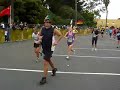 Melissa at mile 26