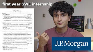 How I Landed A J.P. Morgan Internship | My Resume and 5 Tips! Profile