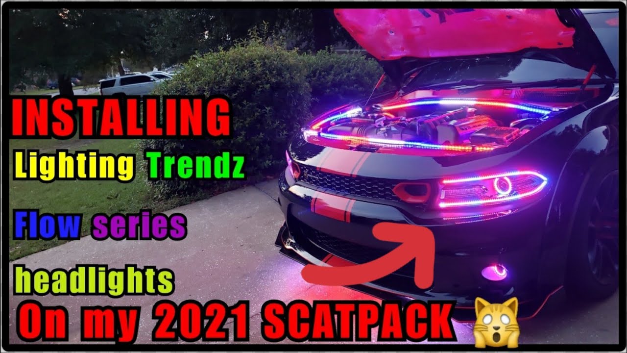INSTALLING LIGHTING TRENDZ FLOW SERIES HEADLIGHTS ON MY 2021 DODGE ...