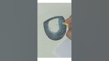 How to Draw Realistic Iris | Timelapse #shorts #iris