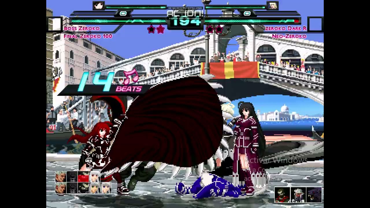 Zeroko Dark R & Neo-Zeroko VS Boss Zeroko & Final Zeroko 100