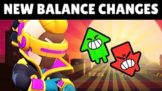 New Balance Changes in Brawl Stars| New Buffs and Nerfs | New Update Info!! | #mutations