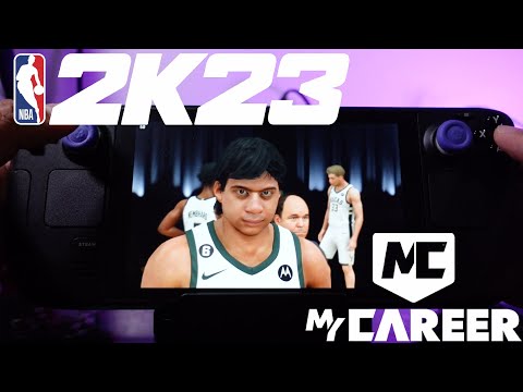 NBA 2K23 MY CAREER on  Steam Deck
