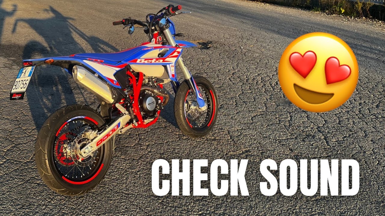 CHECK SOUND BETA RR125R 4T 2024😍
