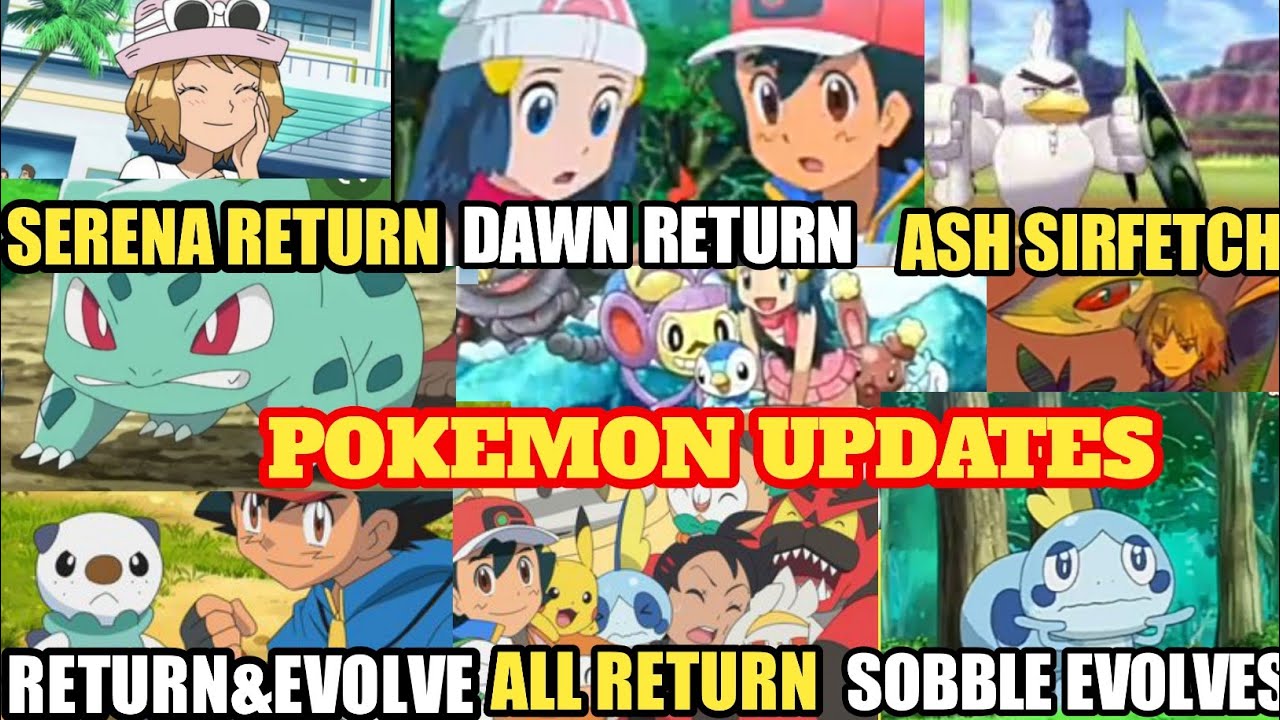 Serena Return | Dawn Return | Pokemon Journeys Episode 58 | Ash