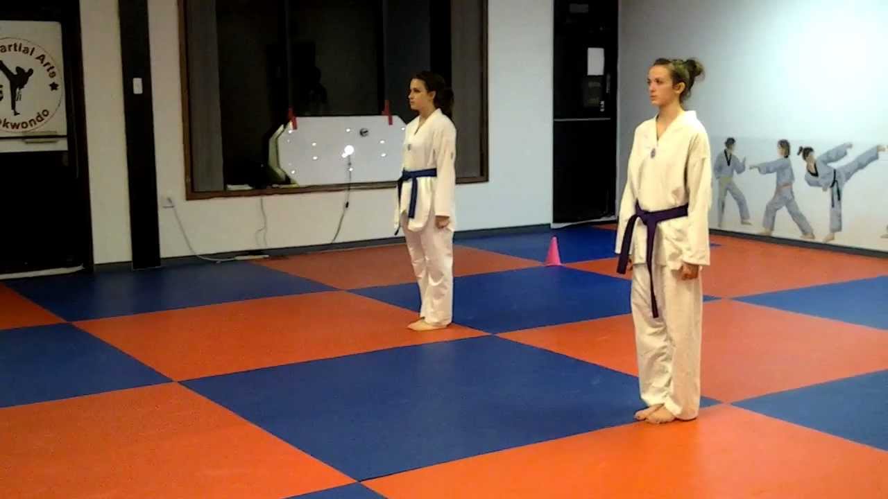 Neff Martial Arts Poomse/Forms practice Howell Karate Kids YouTube
