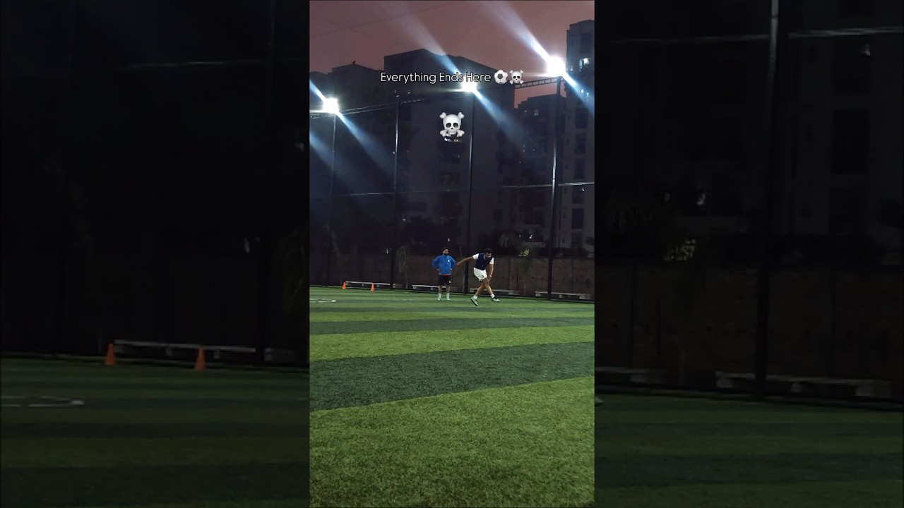 Everything Ends Here ⚽️☠️ #footballshorts #soccerskills #soccer #football #soccertraining