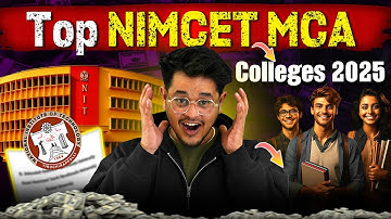 💥 Top NIMCET MCA Colleges 2025 – Best Options After NIMCET Exam 🤩 #nimcet #mca