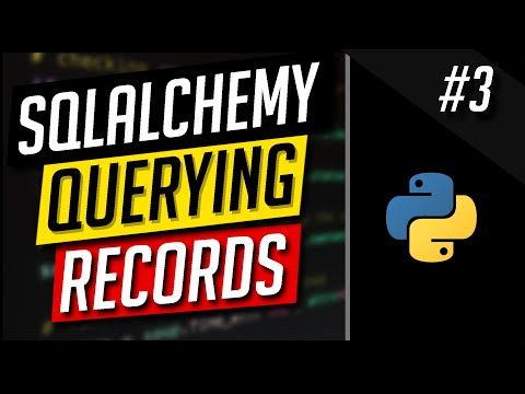 Quering Records - SQLAlchemy #3