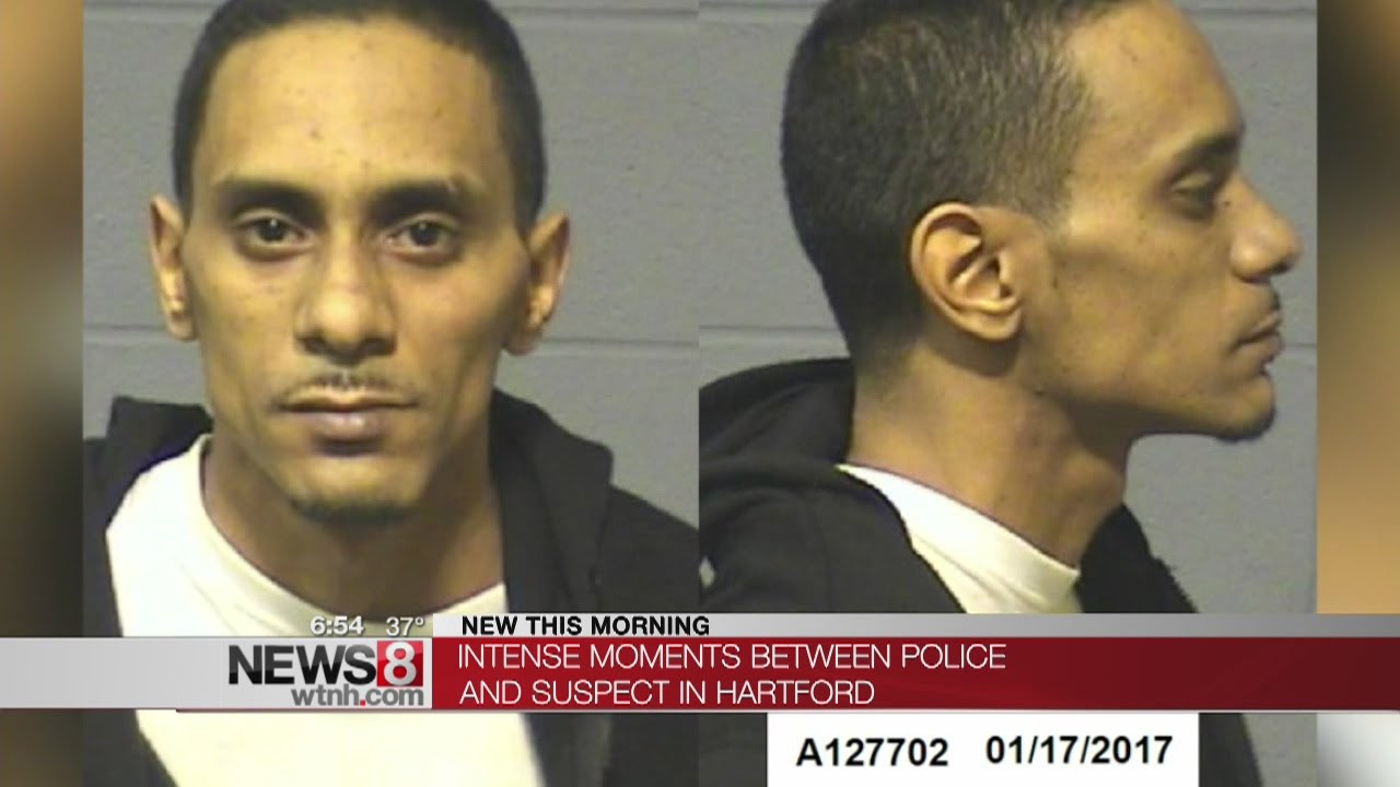 East Hartford Man arrested after pointing a gun at police - YouTube