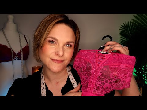 The BEST Lingerie ASMR Personal Shopper: Consultation, Measuring & Fitting