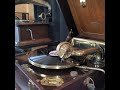 藤島 桓夫 ♪十兵衛花の旅♪ 1956年 78rpm record. RCA Victor Model No 2 ー 65 phonograph