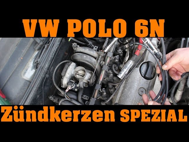 VW Polo 9N -- Zündspule und Zündkerzen wechseln 