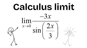 Solving Limit sin(ax)/ax | No explanation 
