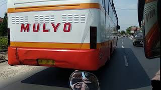 Wooorrr.... Suara Knalpot Bus Bumel Mulyo