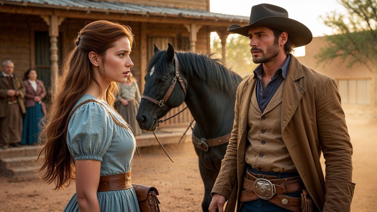 Her Family Caught Her Before She Could Escape, A Cowboy Rode Into The Yard And Said 