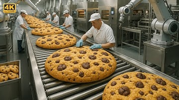Inside a Modern Cookie Dough Factory: From Mixing Bowls to Packaged Cookies (Full Process)