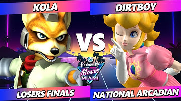 LMMM 2025 LOSERS FINALS - Kola (Fox) Vs. Dirtboy (Peach) Smash Melee - SSBM