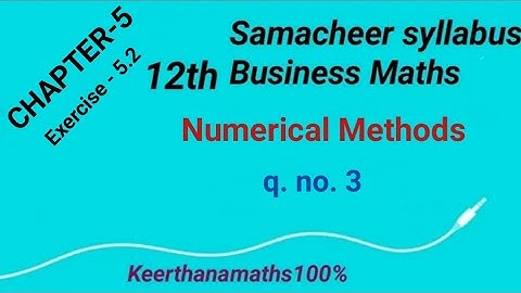 12th - Business Maths - Chapter 5 - Exercise 5.2 - q. no.3