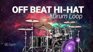 Free OFF BEAT HI-HAT DRUM LOOP 90 bpm