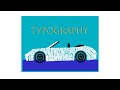Designing a Car Using Typography | Adobe Illustrator Process