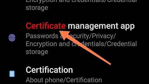 how to check certificate management app redmi note 10,redmi note 10 me certificate management app ch