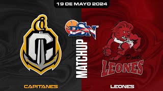 Capitanes de Arecibo vs. Leones de Ponce - BSN2024