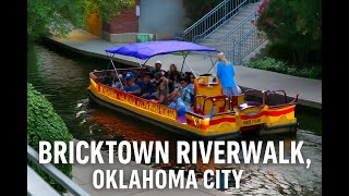 A Walking Tour on the Canal of Bricktown, Oklahoma City