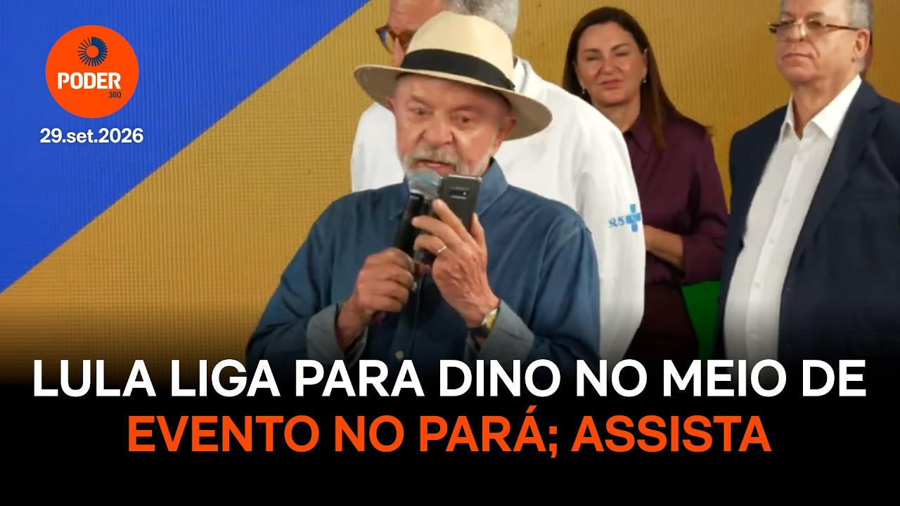 Lula liga para Dino no meio de evento no Pará; assista