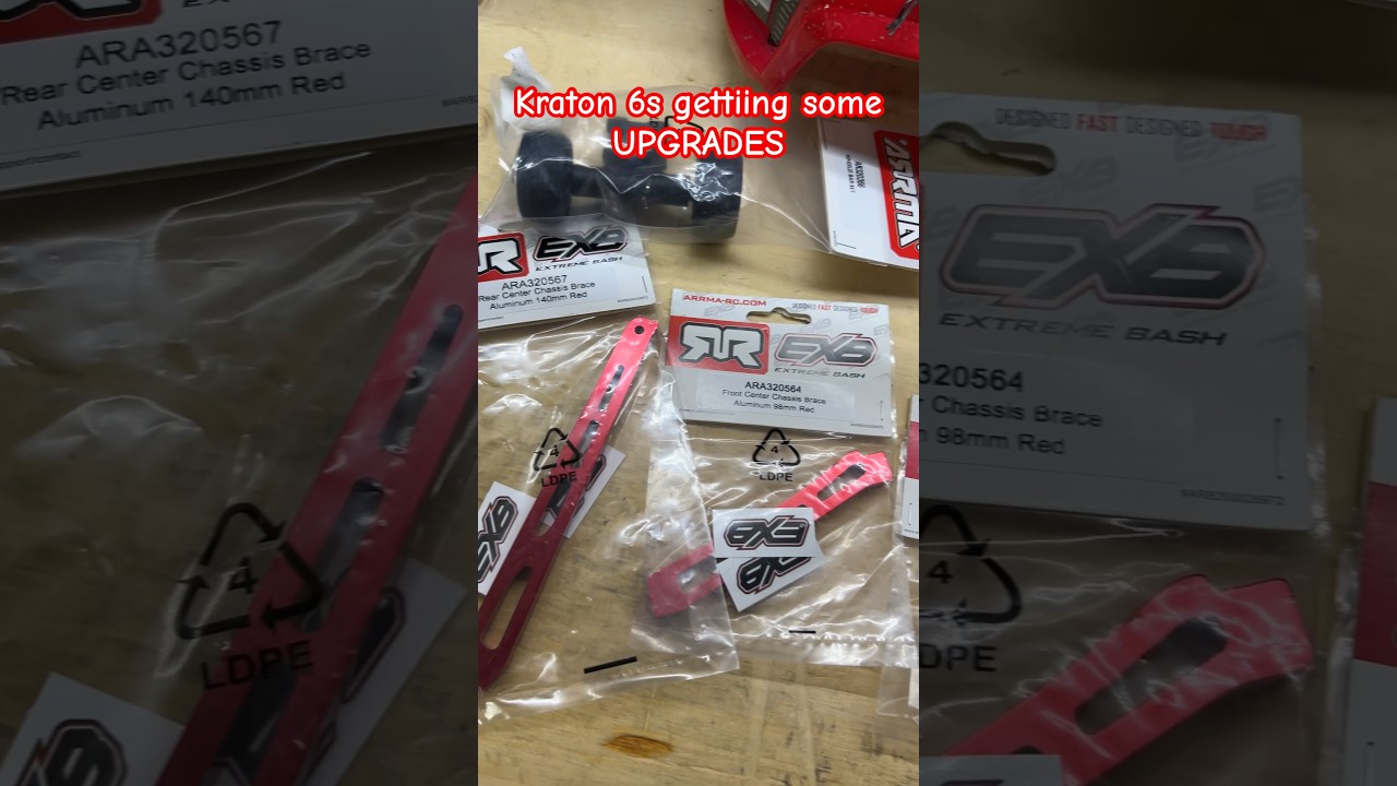 Our Kraton 6s V5 is getting some upgrades 