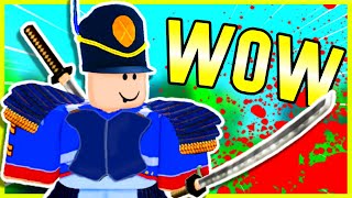 Fighting with SAMURAI Weapons! ⛩⚔ [Empire Clash Roblox]