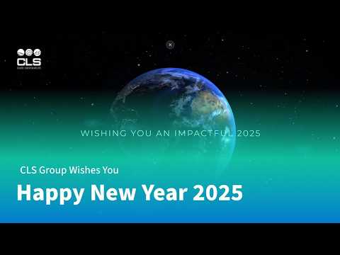 Happy New Year 2025 - video from CLS