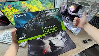 Unboxing Nvidia RTX 5060TI 16GB + Teste em jogos