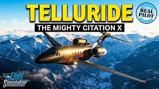 It will fly MACH .92 and Land at 115Kts | The Mighty Citation X | Real Pilot | V1 Executive Charter