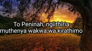 Sammy Irungu   Muthenya Wakwa lyrics